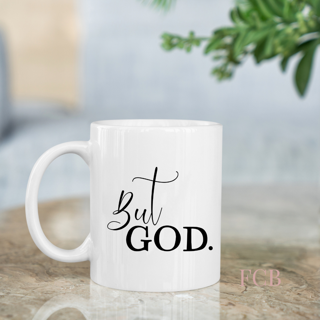 Let Go and Let God Mug