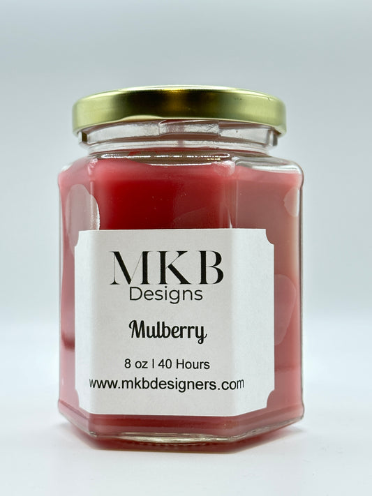 Glass Jar Candle Mulberry